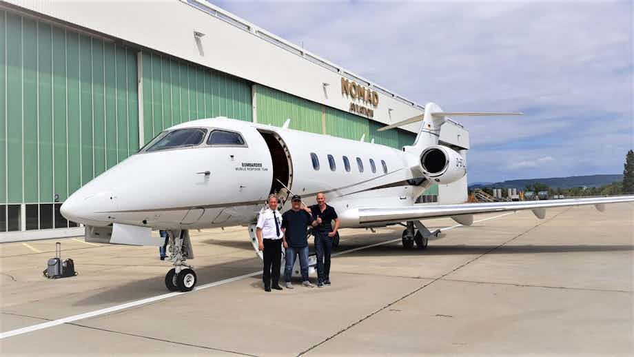 Nomad Technics provides AOG support to an operator of a Bombardier CL650 in Malaga, Spain